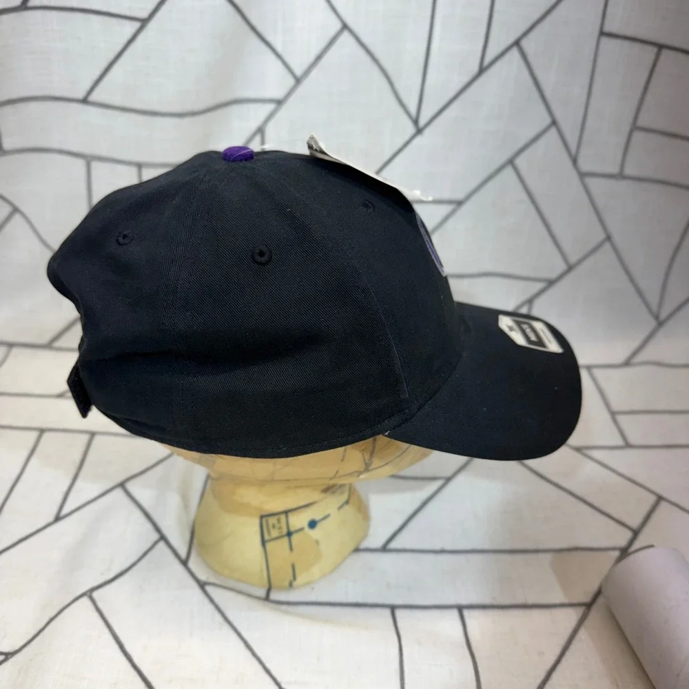 Fan Favorite Colorado Rockies Hat OSFA Black MLB Baseball Cap Adjustable NEW